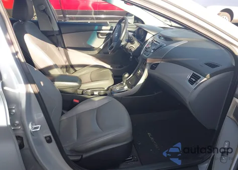 2013 Hyundai Elantra Limited z USA, uszkodzony, nr VIN 5NPDH4AE8DH315858